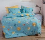 Σετ Σεντόνια Μονά Παιδικά 170×260 Nef Nef This Is My Galaxy Blue - Image 2