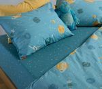 Σετ Σεντόνια Μονά Παιδικά 170×260 Nef Nef This Is My Galaxy Blue - Image 3
