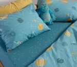 Σετ Σεντόνια Μονά Παιδικά 170×260 Nef Nef This Is My Galaxy Blue - Image 4