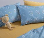 Σετ Σεντόνια Μονά Παιδικά 170×260 Nef Nef Dog Life Blue - Image 4