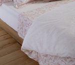 Σετ Σεντόνια Υπέρδιπλα 240×270 Nef Nef Mirelle Ecru-Pink - Image 5