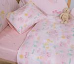 Σετ Σεντόνια Κούνιας 120×170 Nef Nef Spring Happiness Pink - Image 3
