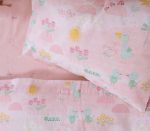 Σετ Σεντόνια Κούνιας 120×170 Nef Nef Spring Happiness Pink - Image 4