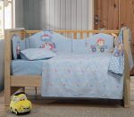Σετ Σεντόνια Κούνιας 120×170 Nef Nef Super Boy Blue - Image 2