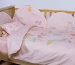 Κουβερλί Κούνιας 110×140 Nef Nef Spring Happiness Pink - Image 2