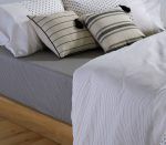 Σετ Σεντόνια King Size Με Λάστιχο 180×200+35 Nef Nef Donter 26 Ecru-Green - Image 4