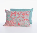 Μαξιλαροθήκη 52×72 Nef Nef Charisma Green-Coral - Image 2