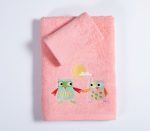 Σετ Πετσέτες Παιδικές 2 Τεμαχίων Nef Nef Birds Mania Blossom Peach - Image 3