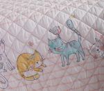 Κουβερλί Μονό 180×240 Nef Nef Cat Life Ecru-Pink - Image 4