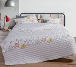 Κουβερλί Μονό 180×240 Nef Nef Dinosaur Art Ecru-Grey - Image 2