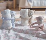 Κουβέρτα Πικέ Αγκαλιάς Και Αρκουδάκι 75×100 Nef Nef Teddy L.blue - Image 2