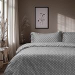 Beauty Home Σετ πάπλωμα μονό Art 10101 Fancy 160x230 Γκρι