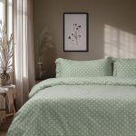Beauty Home Σετ κουβερλί υπέρδιπλο Art 10101 Fancy 220x240 Μέντα