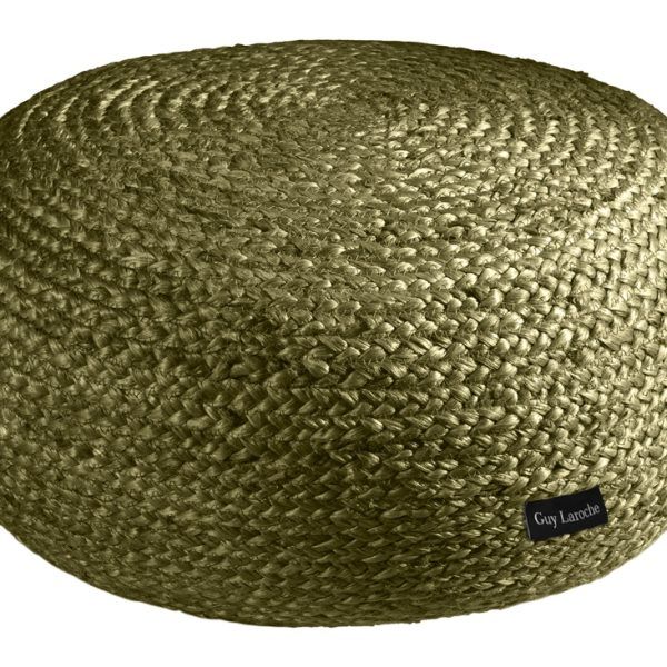 Πουφ Σκαμπό 50x50x25 Guy Laroche Ottoman Olive