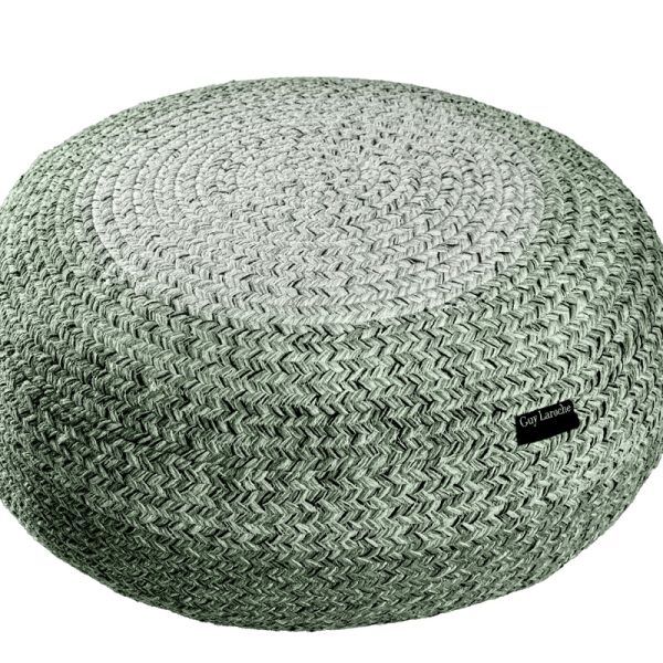 Πουφ Σκαμπό 50x50x25 Guy Laroche Shades Olive Ottoman