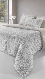 Σετ Σεντόνια Ημίδιπλα 180×265 Guy Laroche Code Grey