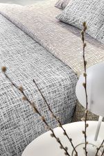 Σετ Σεντόνια Ημίδιπλα 180×265 Guy Laroche Code Grey - Image 2