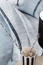 Σετ Σεντόνια Υπέρδιπλα Με Λάστιχο 170×200+32 Guy Laroche Avene Denim - Image 2