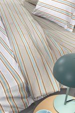 Σετ Σεντόνια Υπέρδιπλα 240x265 Guy Laroche Pinstripe Natural - Image 3