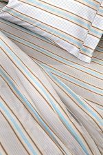 Σετ Σεντόνια King Size 270×265 Guy Laroche Pinstripe Natural - Image 4
