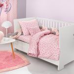 Σετ Σεντόνια Κούνιας 115×170 Guy Laroche Amore Pink