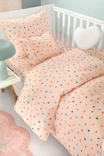 Σετ Σεντόνια Κούνιας 115×170 Guy Laroche Amore Salmon - Image 2