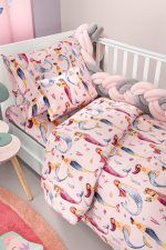 Σετ Σεντόνια Κούνιας 115×170 Guy Laroche Merida Pink - Image 2