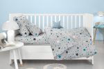 Σετ Σεντόνια Κούνιας 115×170 Guy Laroche Starland Silver - Image 3