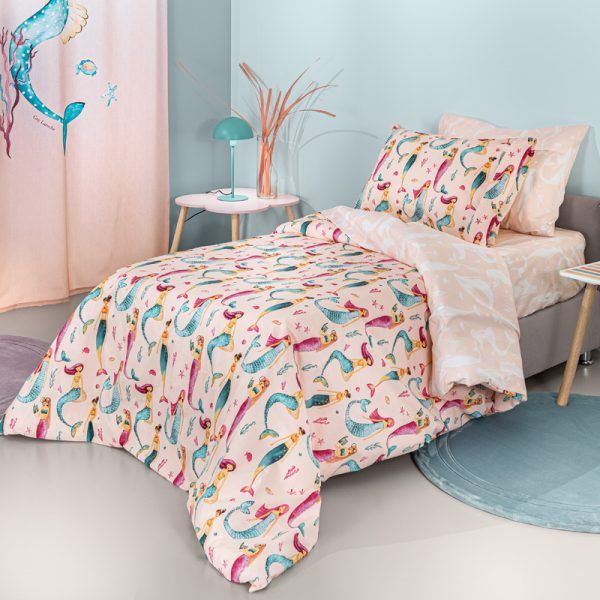 Σετ Σεντόνια Μονά 165×250 Guy Laroche Merida Salmon