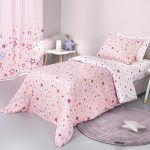 Σετ Σεντόνια Μονά Με Λάστιχο 100x200+28 Guy Laroche Starland Pink