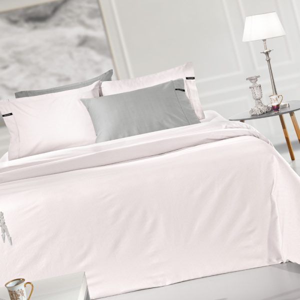 Σεντόνι King Size Με Λάστιχο 180×200+35 Guy Laroche Minimal Perla