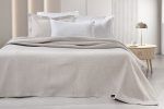 Κάλυμμα Κρεβατιού Ημίδιπλο 180×260 Guy Laroche Slalom Linen