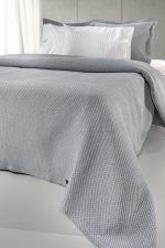 Κάλυμμα Κρεβατιού Υπέρδιπλο 245×260 Guy Laroche Slalom Anthracite - Image 2