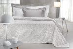 Κάλυμμα Κρεβατιού King Size 260×250 Guy Laroche Bouquet Smoke