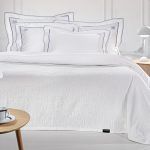 Κάλυμμα Κρεβατιού King Size 260×250 Guy Laroche Diana White