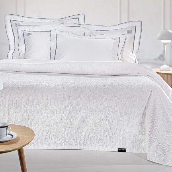 Κάλυμμα Κρεβατιού King Size 260×250 Guy Laroche Diana White