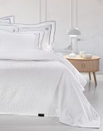 Κάλυμμα Κρεβατιού King Size 260×250 Guy Laroche Diana White - Image 2