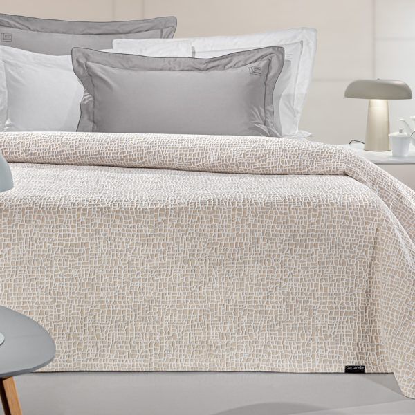 Κάλυμμα Κρεβατιού King Size 260×250 Guy Laroche Luna Natural