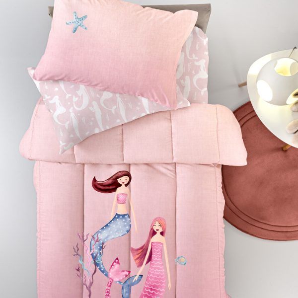 Κουβερλί Μονό 160×230 Guy Laroche Merida Pink Suede