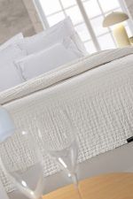 Κουβερλί King Size  270×250 Guy Laroche Must Linen-Sand - Image 3