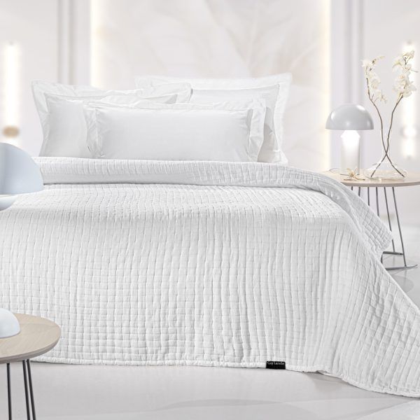 Κουβερλί King Size  270×250 Guy Laroche Must White