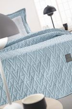 Σετ Κουβερλί 2 Τεμαχίων Υπέρδιπλο 220×240 Guy Laroche Kylian Denim - Image 3