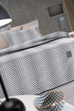 Σετ Κουβερλί King Size 2 Τεμαχίων 240×250 Guy Laroche Vera Smoke - Image 2