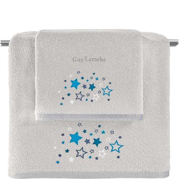 Σετ Πετσέτες Παιδικές 2 Τεμαχίων Guy Laroche Starland Silver