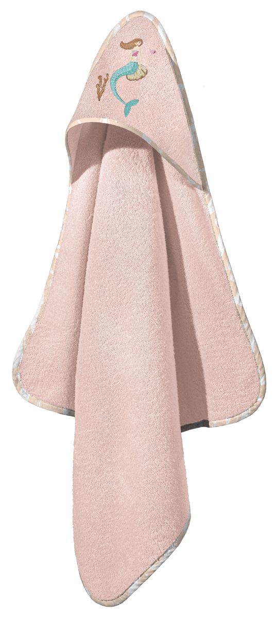 1131092126007 Βρεφική Κάπα 75×75 Guy Laroche Merida Salmon - Image 1
