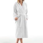 Μπουρνούζι Μακρύ Με Κουκούλα Guy Laroche Casual White