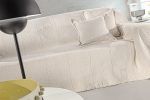 Ριχτάρι Πολυθρόνας 180×150 Guy Laroche Soho Ivory - Image 2