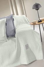Σετ Ριχτάρι Διθέσιου 170×250 & Μαξιλαροθήκη 45×45+3 Guy Laroche Cooling Verde - Image 3