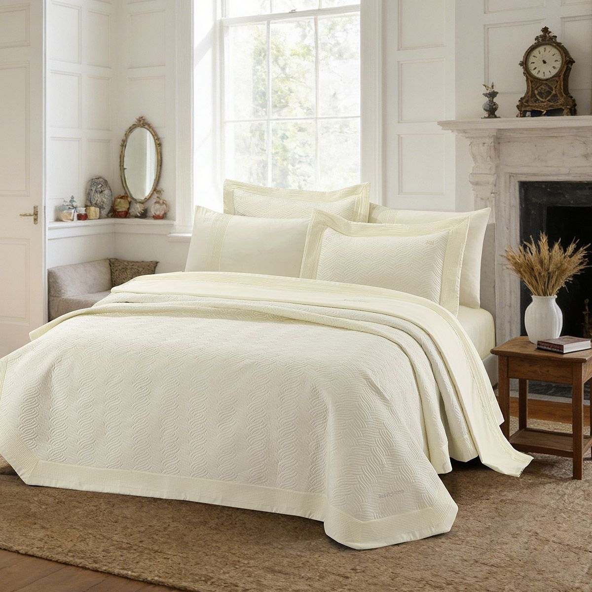 12499_Ecru Beauty Home Νυφικό σετ 7 τμχ Promise Art 12499 230x250 Εκρού - Image 1