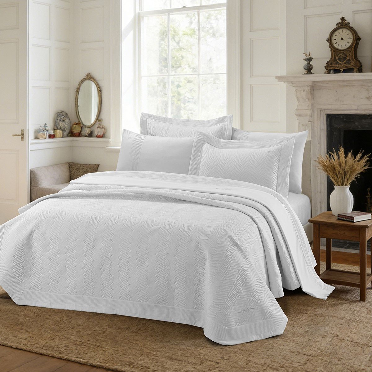 12499_White Beauty Home Νυφικό σετ 7 τμχ Promise Art 12499 230x250 Λευκό - Image 1